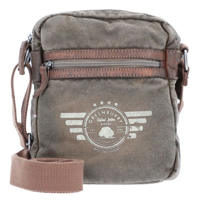 Greenburry Vintage Aviator Umhängetasche 20cm #GB-5904 (khaki)