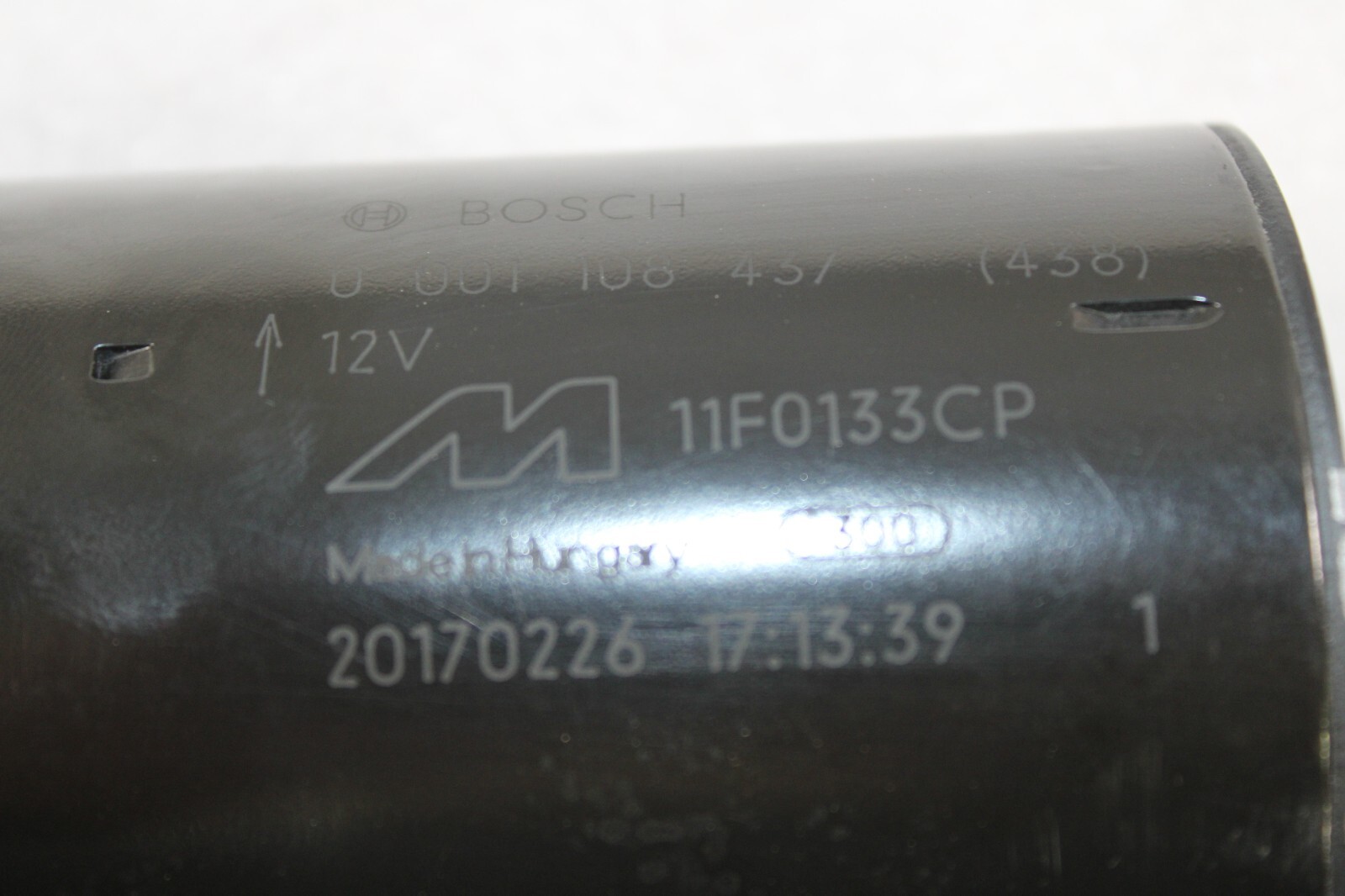 McLaren 720S, Starter Motor, Rusted, Used, P/N 11F0133CP