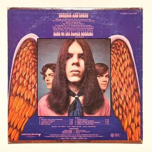 Thunder And Roses – King Of The Black Sunrise Promo Vinyl LP 1969 - Picture 2 of 4