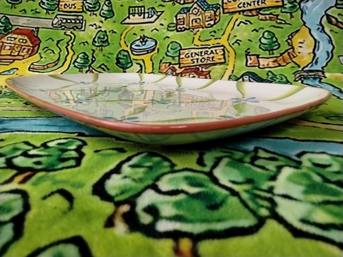 SOUTHERN LIVING AT HOME Gail Pittman VERANDA 18-inch Floral Platter Serving Tray - Picture 4 of 10