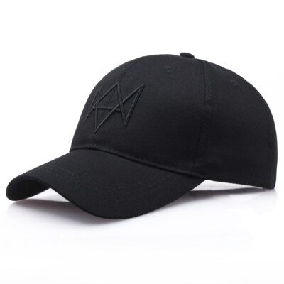 Cosplay Watch Dogs Aiden Pearce Baseball Cap Stickerei Sun Hat Peaked Cap Mens
