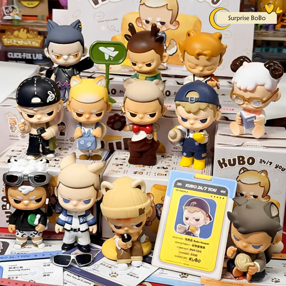【上海PTS2024限定】POPMART KUBO POPCORNフィギュア kubo popcorn figure - Clear Box Toys