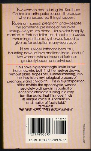 Fortune's Daughter by Alice Hoffman PB 1986 Fawcett Crest 1st - Picture 2 of 3