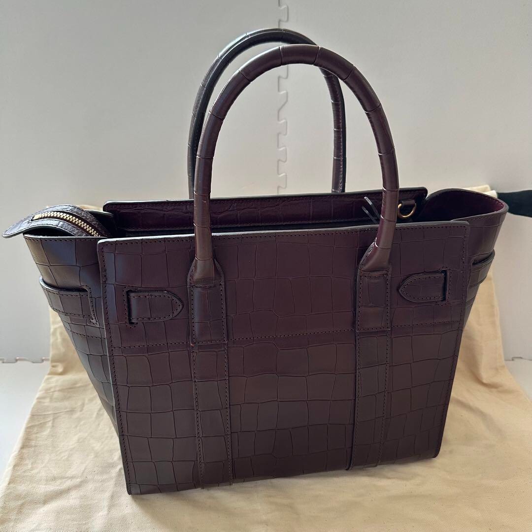 Mulberry★Bayswater Small 2way トート・ショルダーバッグ Mulberry | Small Zipped Bayswater | Night Sky Micro Classic