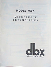 dbx Model 760X Microphone Preamplifier Module...