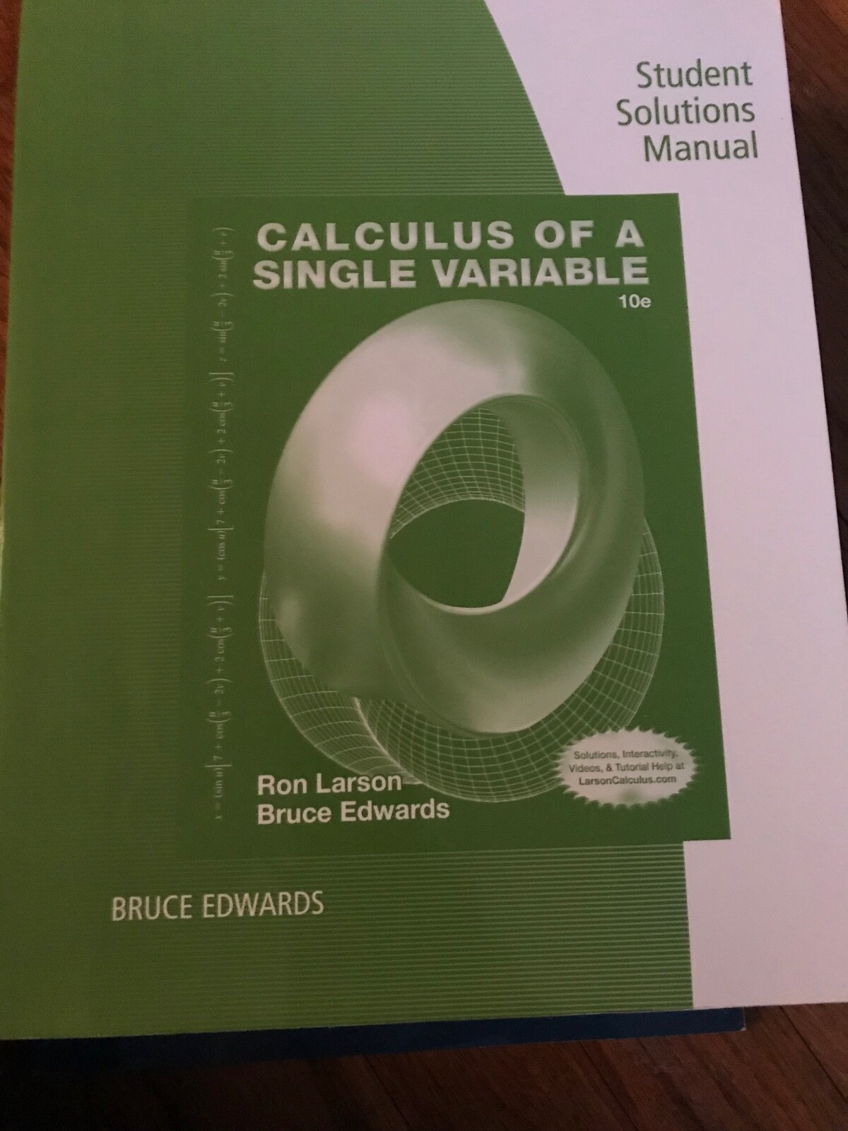 Calculus of a Single Variable by Ron Larson and Bruce H. Edwards (2013,  Hardcover, Edition 10) for sale online | eBay