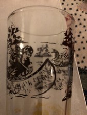 Vintage Davy Crockett juice glass