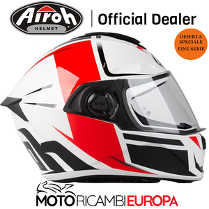 CASCO AIROH ST 301 WONDER ROSSO LENTE PINLOCK® DOPPIA VISIERA TAGLIA L  56-57CM | eBay