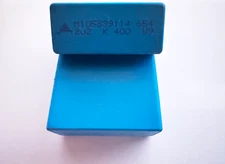 2Pcs B32654A4225K003 EPCOS 2.2uF 400VDC 10% MKP PP FIlm Capacitor Cut:3mm
