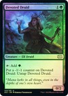 MTG FOIL Devoted Druid  - Double Masters 2022 #143