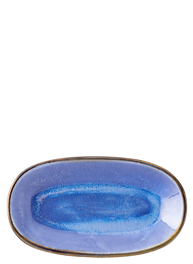Murra Pacific Porcelain Deep Coupe Plate Oval Serving Set 19.5 X 11Cm Pack Of 6