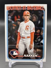 ALYSSA NAKKEN - 2024 Topps series 2 Women in Baseball #WIB-4 SF Giants