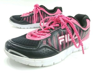 neon pink fila