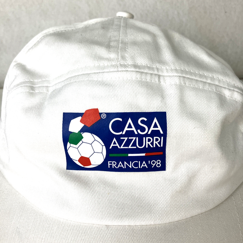 Vintage Italy World Cup 1998 Snapback Hat Cap Italia Casa Azzurri Francia '98 - Picture 2 of 11