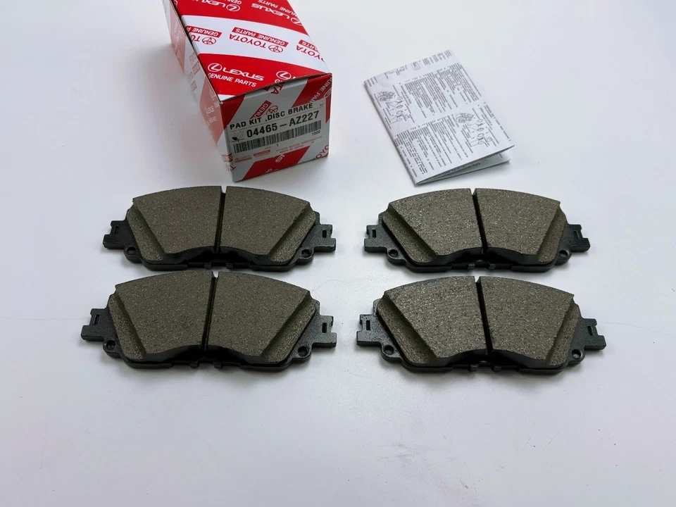 FRONT GENUINE OEM TOYOTA LEXUS ES300h CAMRY NEW BRAKE PADS 04465-AZ227 2018-2024 - Image 3 of 4
