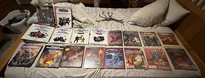 ADVANCED DUNGEONS & DRAGONS 1st AND 2nd EDITION BOOK LOT