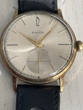 vintage uhr herren mechanisch FAVOR 17jewels incabloc