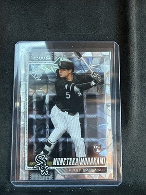 Munetaka Murakami 2026 Topps Series 2 Diamante Refactor White Sox Rookie Card