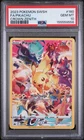 POKEMON PIKACHU 2023 #160 FA PSA 10 AND MIMIKYU CELBRATIONS #136 PSA 10