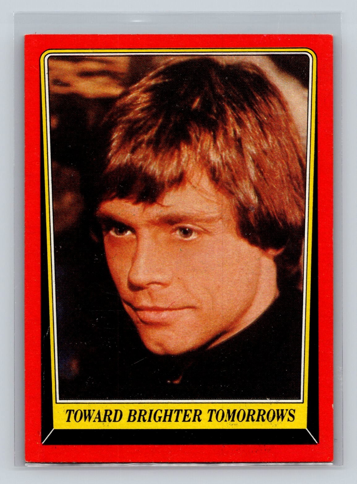 Toward Brighter Tomorrows #130 1983 Star Wars: Return of the Jedi trading card — raw and PSA graded price guide