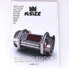 Best Service K-Size Electro Edition Sample/Sound Library/Sampling CD