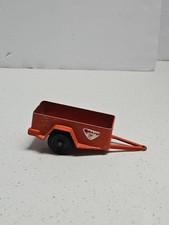 Tootsie Toy Orange U-Haul Trailer Made In The USA