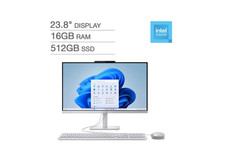 Lenovo All In One 23.8" IP AIO A100 F0J60041IV Cloud Gray RAM 16GB SSD 512GB