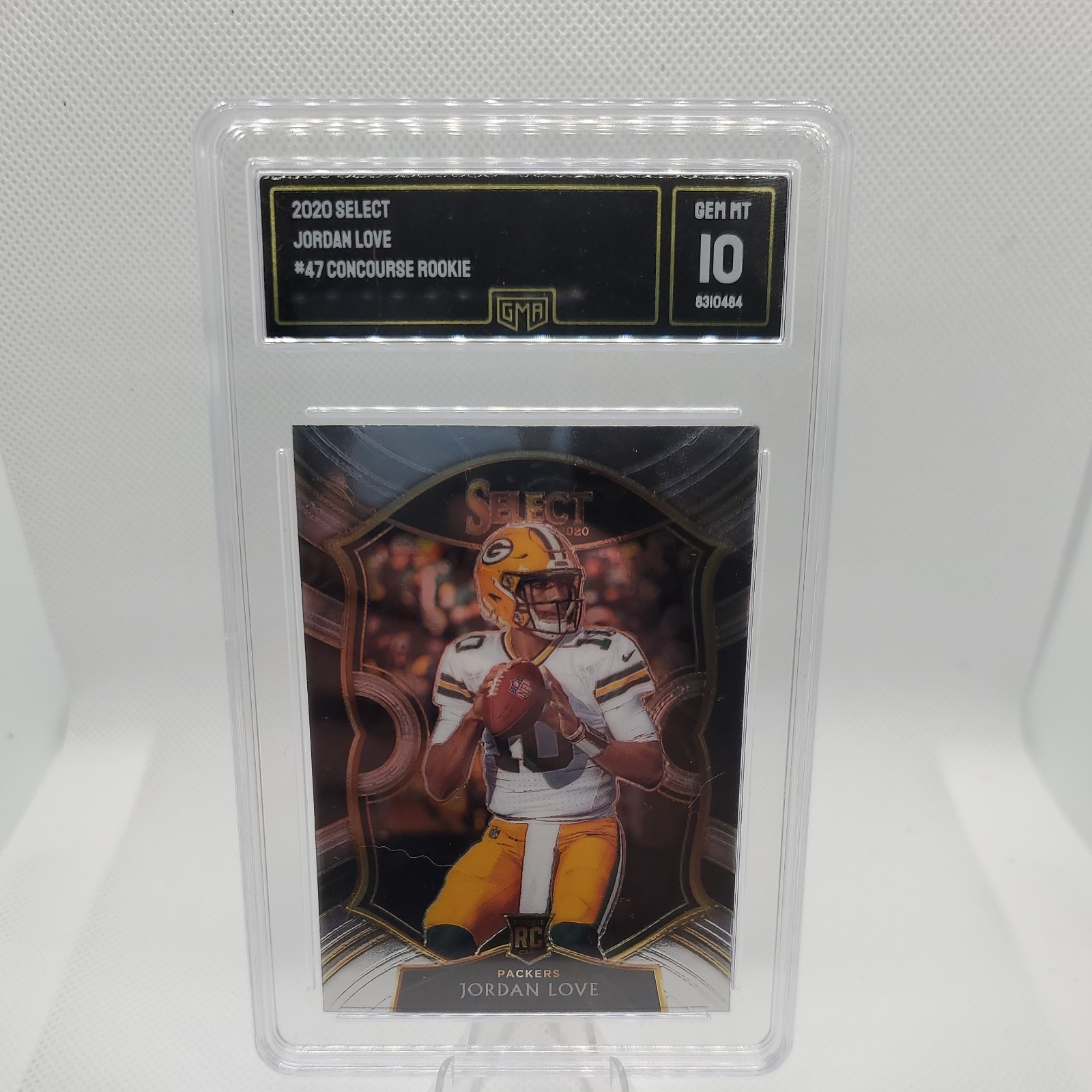 2020 Panini Select - Concourse Jordan Love #47 (RC) PSA 10