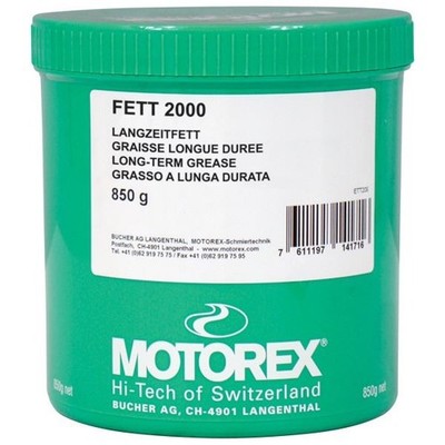 Motorex 2000 Langzeit Grün 850g Auto Motorrad Fahrrad Fett mit Spender