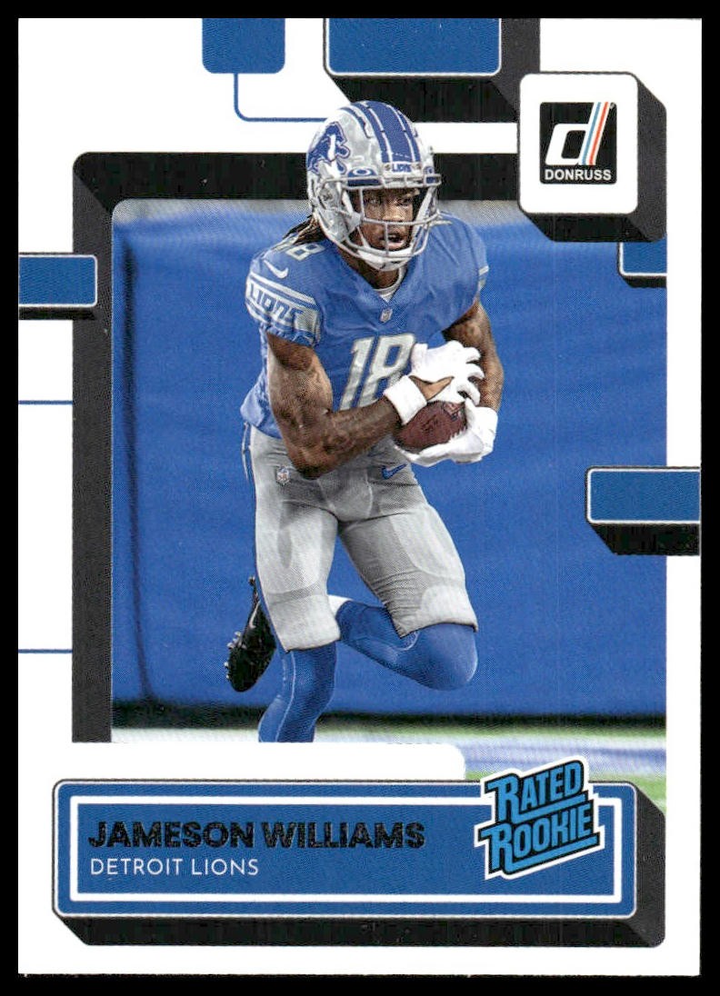 2022 Donruss #308 Jameson Williams