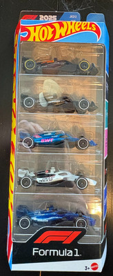 2026 HOT WHEELS FORMULA 1 5-PACK REDBULL, AMG, WILLIAMS, BWT, HASS