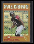 DeAngelo Hall 2004 Topps Chrome #176 Gold Xfractors #/279