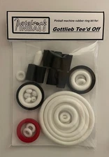 1993 Gottlieb / Premier Tee'd Off / Teed Off Pinball Machine Rubber Ring Kit