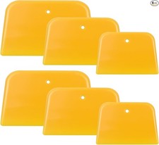 6-pack Plastic Body Filler Spreaders 456 Inch Reusable Tools For Automotive B