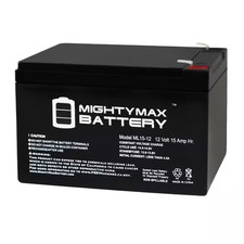 12-Volt 15AH F2 Replacement Battery for Peg Perego Gator HPX
