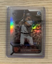 Heliot Ramos Bowman Chrome 2022 Rookie Refractor /499 Giants