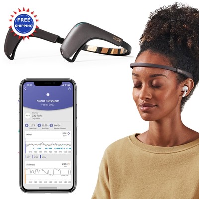 MUSE 2 The Brain Sensing Headband USB-C Meditation Tracker Multi Sensor