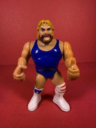VINTAGE HASBRO WWF HACKSAW JIM DUGGAN SERIES 9 199...