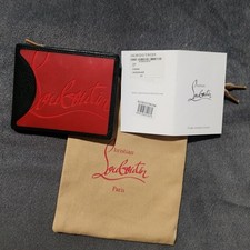 Christian Louboutin Men's Coolcard Two-Tone Leather Wallet
