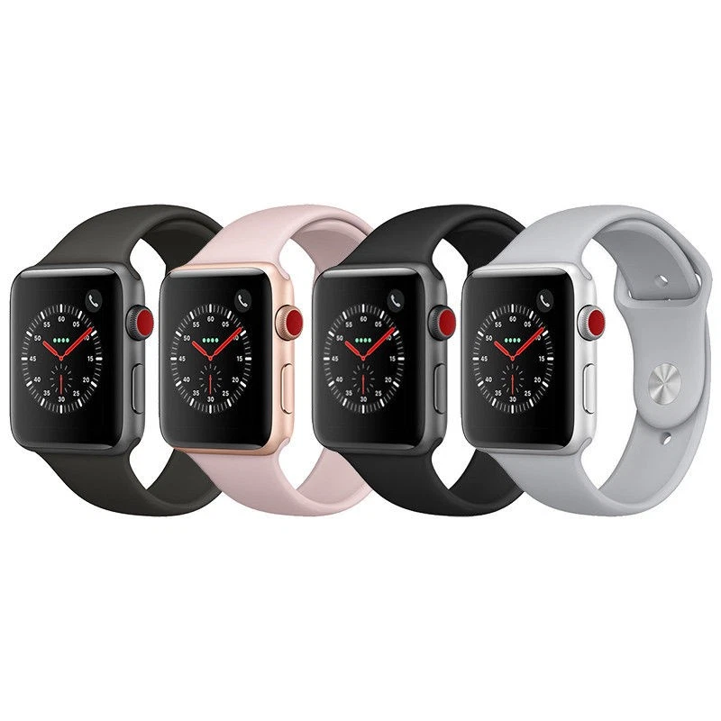 Apple Watch Series 3 Rubber Band Smart Watches for sale | eBay