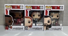 Funko Pop! Vinyl: WWE - Becky Lynch Drew McIntyre Montez Ford Exclusive Bundle