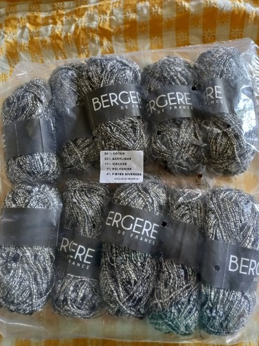 Fils Brillants : Lot De 10 Pelotes De Coton Avec Lurex – Pour Des Créations Scintillantes Et Scintillantes