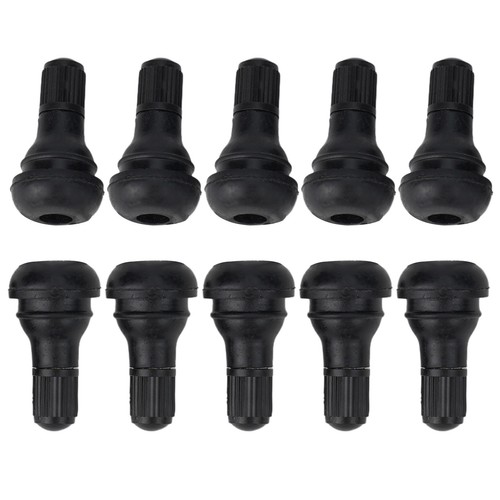 10pcs TR412 Tubeless Tire Valve Stems For ATV Lawn Mower Rubber+copper - Picture 4 of 12
