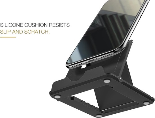 MoKo 2PCS Phone/Tablet Stand, Desktop Holder for 4-11" Device, Black + Red - Picture 5 of 9