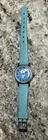 Vintage Timex Dancing Snoopy Watch 25mm Manual Wind Black Leather 1958