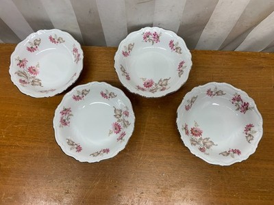 VTG Edelstein Bavaria Maria-Theresia Dessert Bowls Set of 4 Made in Germany 5''