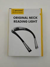 NIB Glocusent LED Neck Reading Light - Hands Free Book Light for Reading in Bed