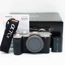 "Near Mint / 2325 Counts" Sony a7C II ILCE-7CM2 Silver Body #04028