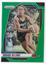 2024 Panini Prizm WNBA Green #120 Monique Billings Phoenix Mercury UCLA