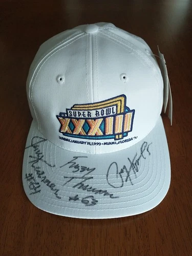 GREEN BAY PACKERS GREATS SIGNED SUPERBOWL XXXIII CAP
